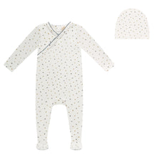 Load image into Gallery viewer, Bubani Floral Collection Boys Footie And Hat