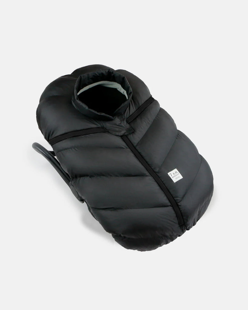 7AM Car Seat Cocoon - Black