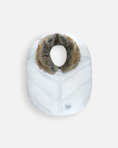 7AM Car Seat Cocoon Tundra -  White