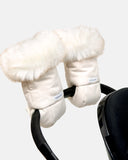 7AM Warmmuffs Tundra - Beige White Fur