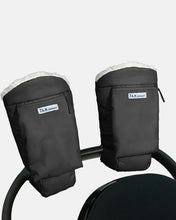 Load image into Gallery viewer, 7AM Warmmuffs Oslo - Black Plush