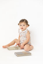 Load image into Gallery viewer, Nou Nelle Strawberry Embroidered Romper