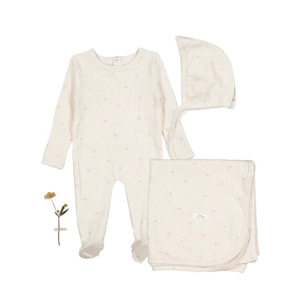 Lovely Littles Layette Set - Pink Bow