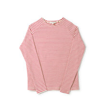 Load image into Gallery viewer, Birnham On The Sea Teen Crew - Cherry Stripe
