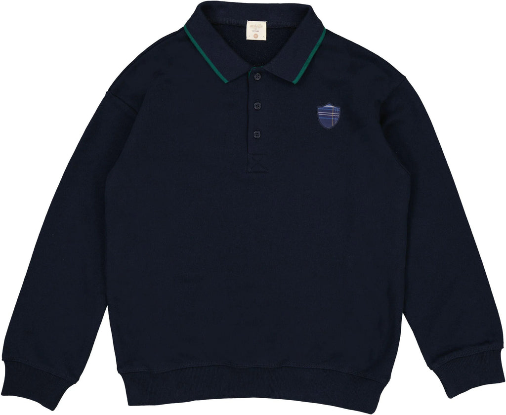 Lil Legs Fan Club Polo Sweatshirt - Navy
