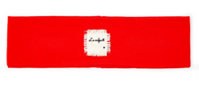 Load image into Gallery viewer, Le Enfant Raw Edge Logo Sweatband Red