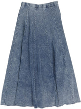 Load image into Gallery viewer, Lil Legs Panel Maxi Skirt - Blue Wash