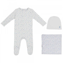 Load image into Gallery viewer, Mini Label Boys Bird All Over Print Layette Set - White