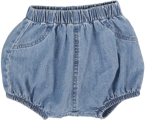 Lil Legs Denim City Bloomers - Blue