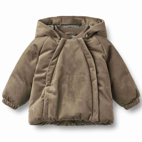 Wheat Morgen Puffer Jacket - Dry Wood