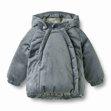 Load image into Gallery viewer, Wheat Morgen Puffer Jacket - Grey Blue