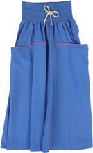 Load image into Gallery viewer, Lil Legs Boating Crew Maxi Skirt - Fresh Blue