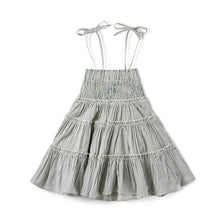 Load image into Gallery viewer, Birnham On The Sea Smocked Jumper - Blue Stripe