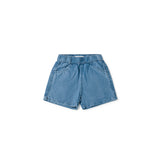 Birnham On The Sea Boys Shorts - Stonewash Denim