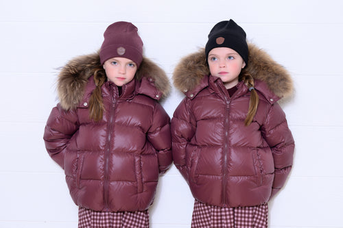 Denali Kids Classic Bomber - Cocoberry