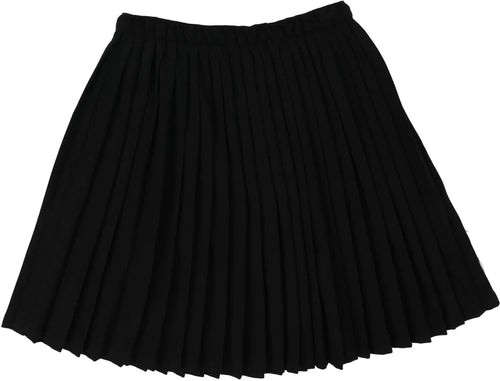 Lil Legs Knife Pleated Skirt - Black