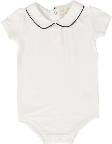 Lil legs Peter Pan Onesie - White/Navy