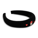 Le Enfant Maison Hairbands - Black