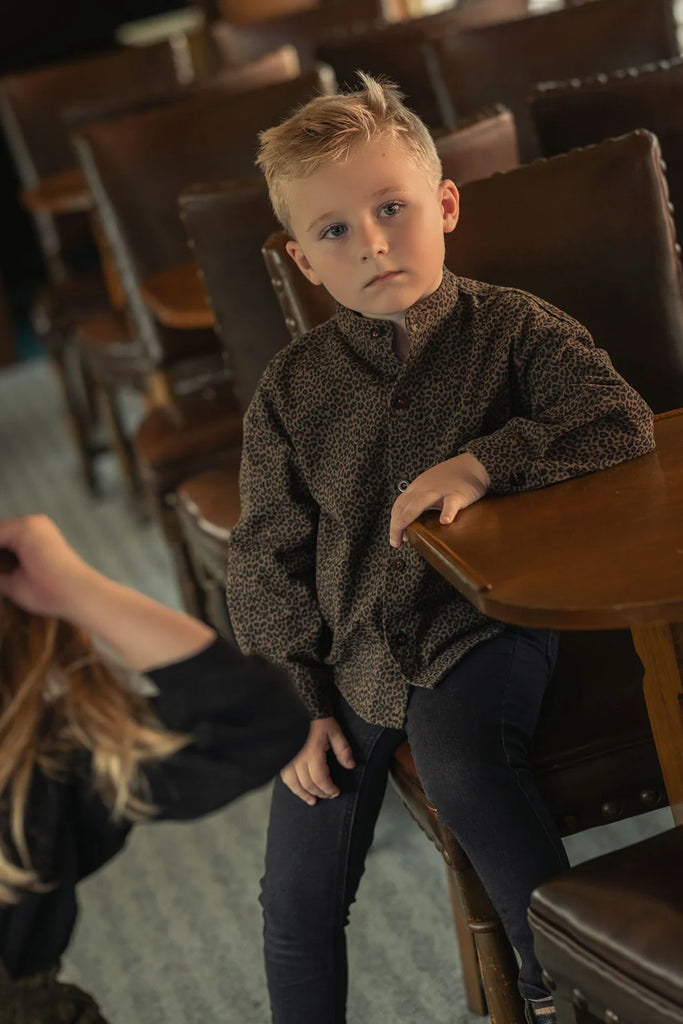Mini Moda Oak & Ash Shirt