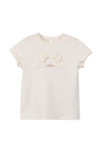 Load image into Gallery viewer, Cottier White Beau Tee - Long Sleeves