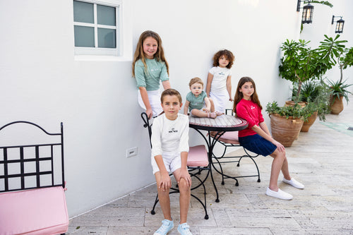 Mini Nod Pleated Heavy Mini Skirt - Denim