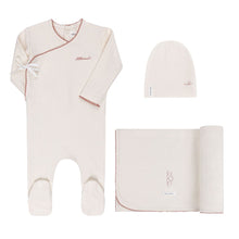 Load image into Gallery viewer, Ely&#39;s &amp; Co Organic Cotton Little One Standard 3 Pc Set - Ivory/Pink