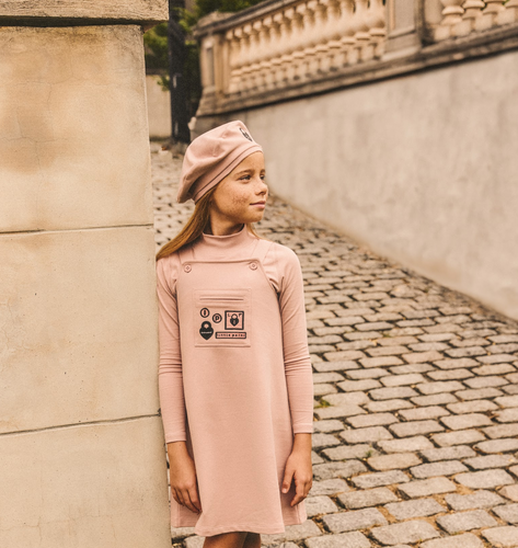 Parni Girl's Multipatch Jumper K477 - Pink