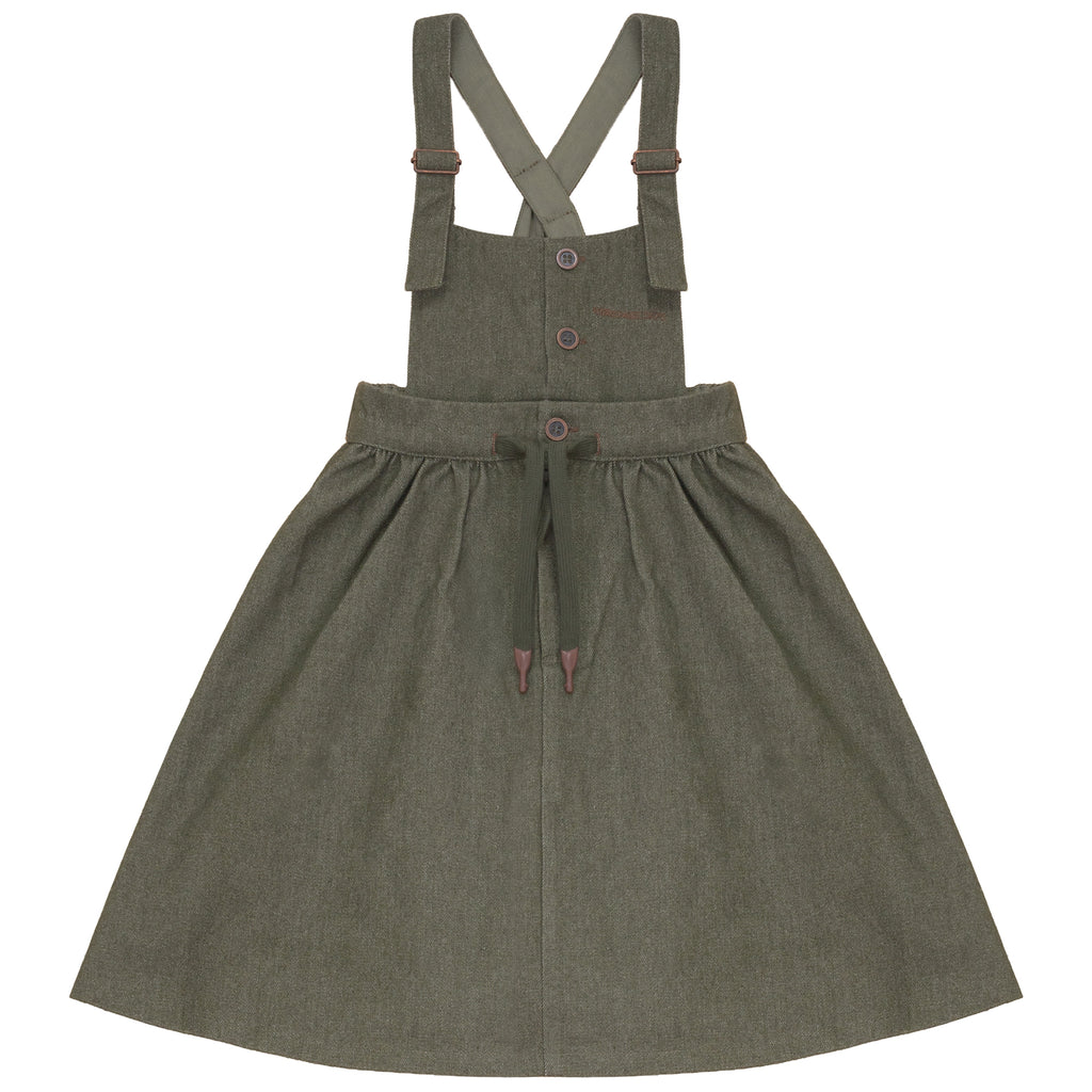 Calla Lili Girls Heritage Dress - Green