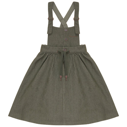 Calla Lili Girls Heritage Dress - Green