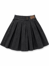 Load image into Gallery viewer, Calla Lili Girls Heritage Skirt - Black