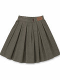 Calla Lili Girls Heritage Skirt - Green