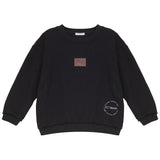 Calla Lili Boys Stamp Sweatshirt - Black