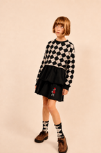 Load image into Gallery viewer, Little Parni French Terry Skirt (K708) - Black