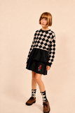 Little Parni French Terry Skirt (K708) - Black