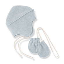 Load image into Gallery viewer, 1+ In the Family Albi Beanie &amp; Mittens - Ciel