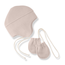 Load image into Gallery viewer, 1+ In the Family Albi Beanie &amp; Mittens - Nude