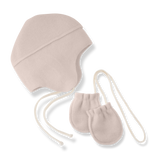 1+ In the Family Albi Beanie & Mittens - Nude