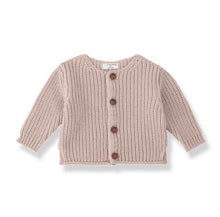 Load image into Gallery viewer, 1+ In the Family Antibes Cardigan - Nude