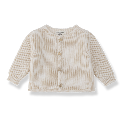 1+ In the Family Antibes Cardigan - Ecru