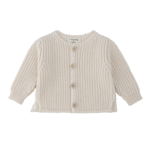 1+ In the Family Antibes Cardigan - Ecru
