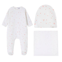 Load image into Gallery viewer, Oubon Logo And Star Print Layette Set - Pink