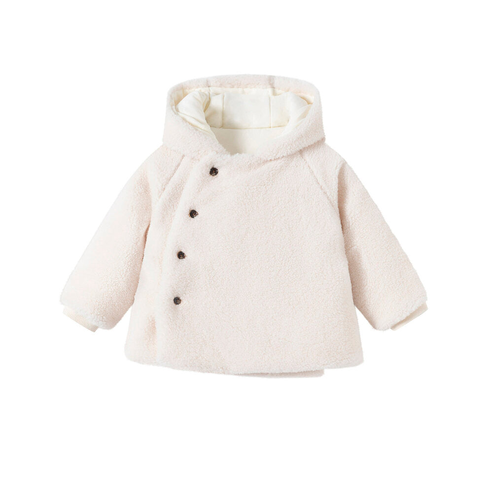 Oubon Sherpa Jacket - Ivory