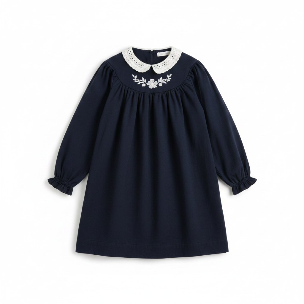 Cera Una Volta Kaya Dress - Navy Blue