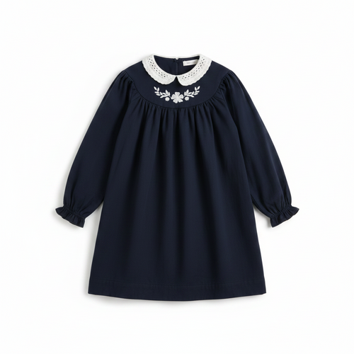 Cera Una Volta Kaya Dress - Navy Blue