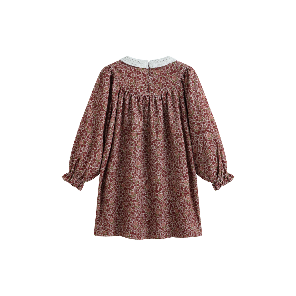 Cera Una Volta Kaya Dress - Burgundy Flower