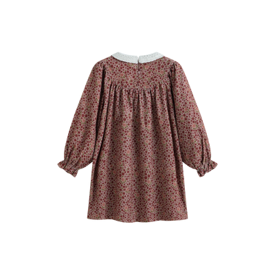 Cera Una Volta Kaya Dress - Burgundy Flower