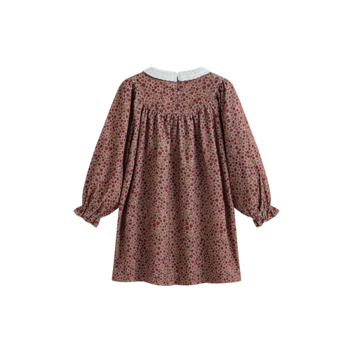Cera Una Volta Kaya Dress - Burgundy Flower