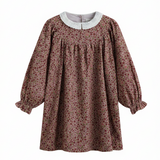 Cera Una Volta Kaya Dress - Burgundy Flower