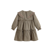 Load image into Gallery viewer, Cera Una Volta Viola Dress - Green Check