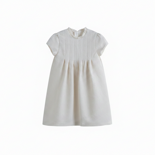 Cera Una Volta Brigitte Dress (Long Sleeves) - Cream